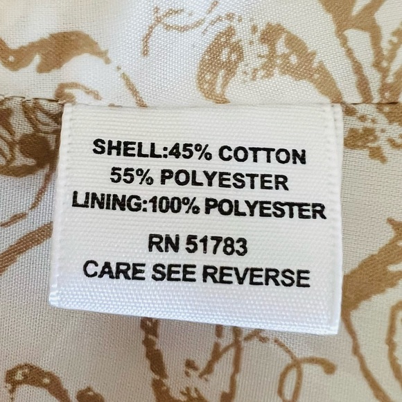 New Maurices Khaki Trench Coat Floral Liner Front Belt Pockets - Picture 8 of 10